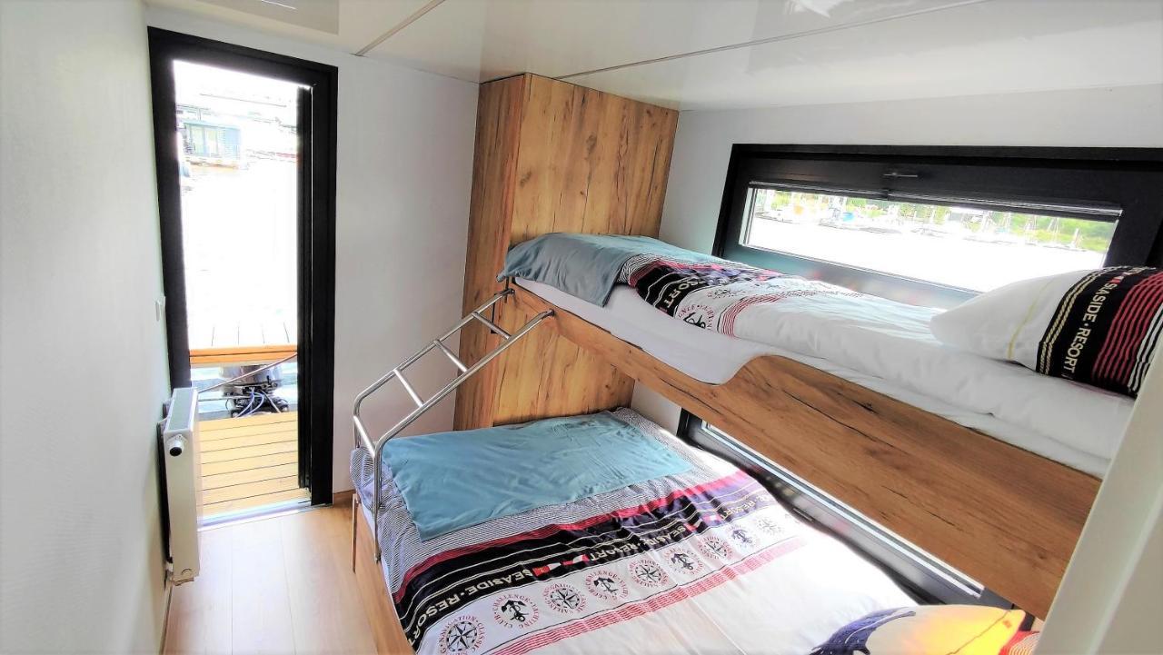 Houseboat Water King Apartament Plywajacy Dom Na Wodzie, 7 Os Вроцлав Экстерьер фото